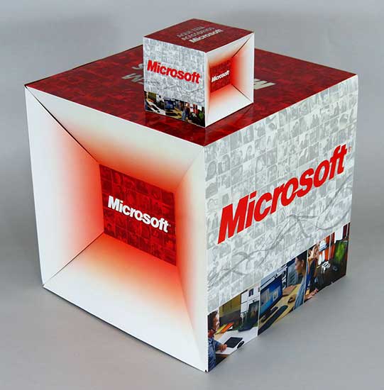 Display de Chão Microsoft